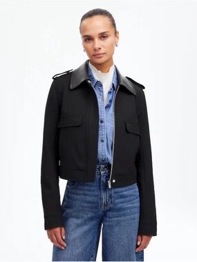 Madewell shrunken utility jacket size 4